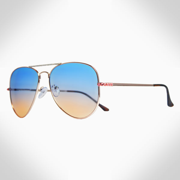 Buy Stanley Crystal Grey Aviator Sunglasses by Snapper Rock online