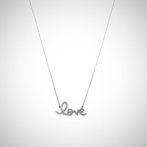 LOVE LOVE - STERLING SILVER NJ521